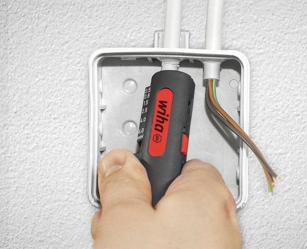 Produktbild: Wiha 44242 Abisolierwerkzeug 0.5 bis 6mm&sup2; 10 bis 20 8 bis 13mm