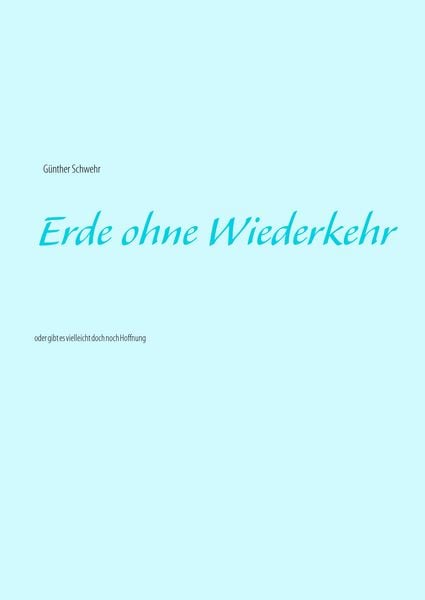 Produktbild: Erde ohne Wiederkehr