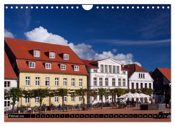 Produktbild: Barth - Idyll zwischen Bodden und Ostsee (Wandkalender 2026 DIN A4 quer), CALVENDO Monatskalender