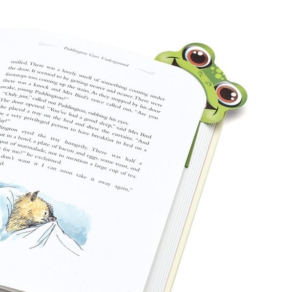 Produktbild: Bigmouth Frosch - Dein schlaues Lesezeichen - Mit Magnet