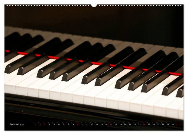 Produktbild: Die Welt der Musikinstrumente (Wandkalender 2027 DIN A2 quer), CALVENDO Monatskalender