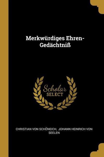 Produktbild: Merkw&uuml;rdiges Ehren-Ged&auml;chtni&szlig;
