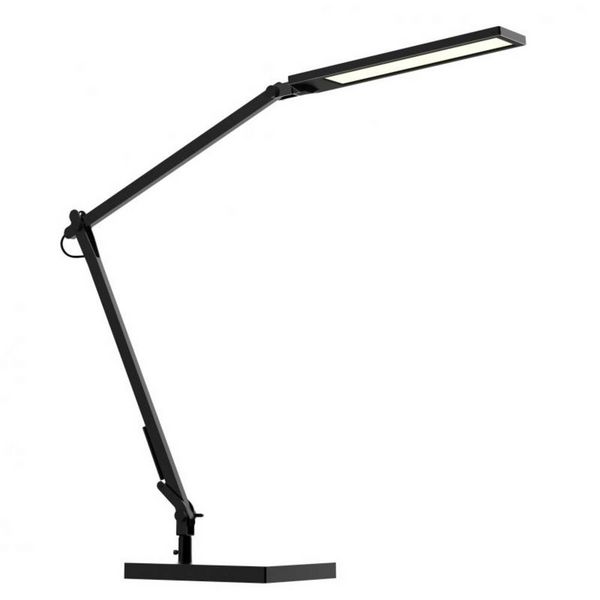 Produktbild: M&uuml;ller-Licht Cala 20500094 LED-Schreibtischleuchte LED LED fest eingebaut 9.6W Schwarz