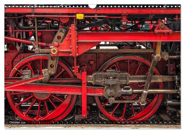 Produktbild: Unter Dampf - Eisenbahnromantik aus vergangener Zeit (Wandkalender 2026 DIN A3 quer), CALVENDO Monatskalender