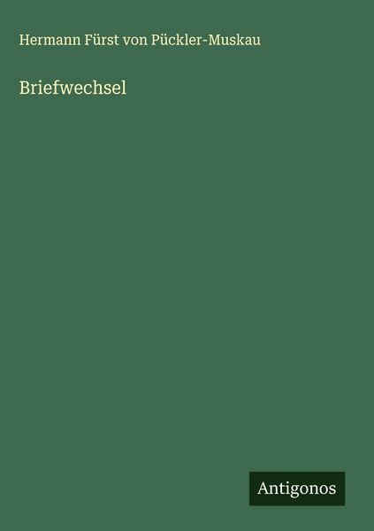 Produktbild: Briefwechsel