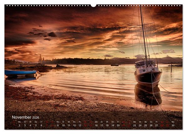 Produktbild: Schottland &ndash; schottisch unterwegs (hochwertiger Premium Wandkalender 2026 DIN A2 quer), Kunstdruck in Hochglanz