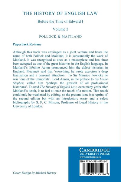 Produktbild: The History of English Law