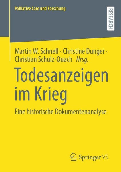 Produktbild: Todesanzeigen im Krieg