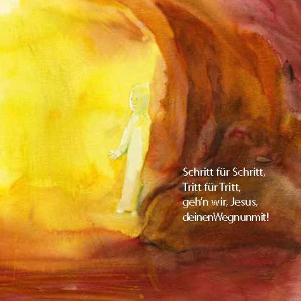 Produktbild: Der Kreuzweg Jesu. Mini-Bilderbuch.