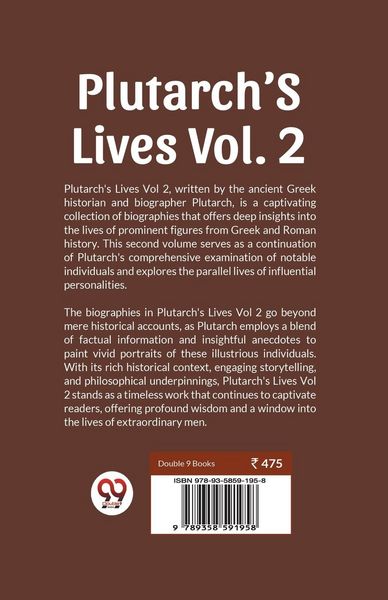 Produktbild: Plutarch's Lives Vol. 2