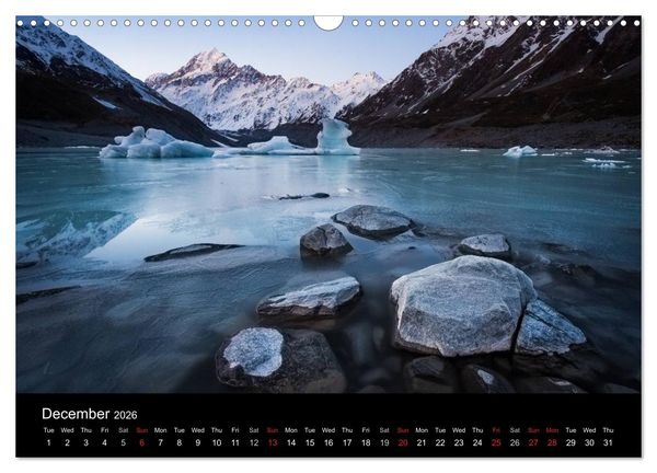 Produktbild: South Island of New Zealand (Wall Calendar 2026 DIN A3 landscape), CALVENDO 12 Month Wall Calendar