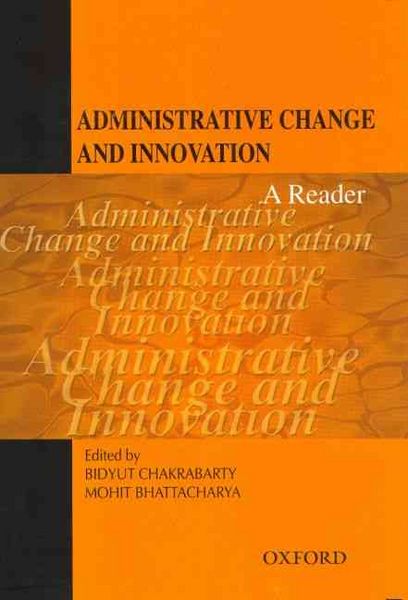 Produktbild: Administrative Change and Innovation: A Reader