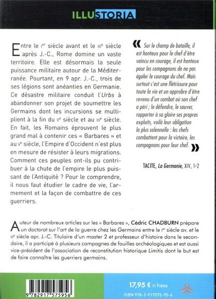 Produktbild: Le guerrier germain : 1er s. av.-IIIe s. apr. J.-C.