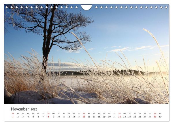 Produktbild: Schwedische Sehnsuchtsorte (Wandkalender 2026 DIN A4 quer), CALVENDO Monatskalender