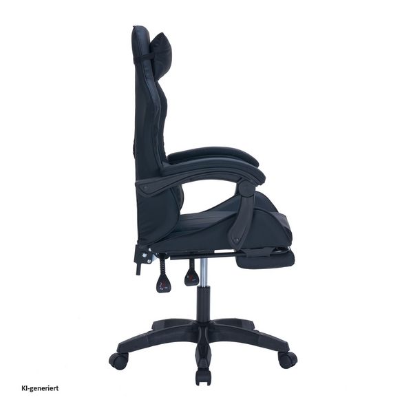 Produktbild: HTI-Living Gaming Stuhl Krit Eco Schwarz Gaming Stuhl Krit Eco Schwarz