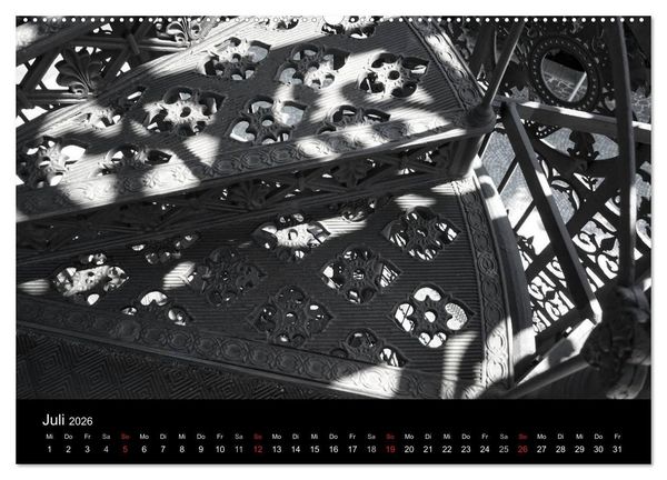 Produktbild: Der Gusseiserne Turm zu L&ouml;bau (hochwertiger Premium Wandkalender 2026 DIN A2 quer), Kunstdruck in Hochglanz