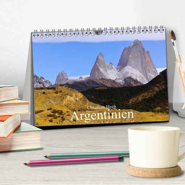 Produktbild: Argentinien Christian Heeb (Tischkalender 2026 DIN A5 quer), CALVENDO Monatskalender