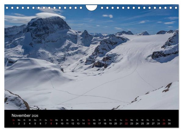 Produktbild: Momente der Sehnsucht: Schweizer Bergwelten (Wandkalender 2026 DIN A4 quer), CALVENDO Monatskalender