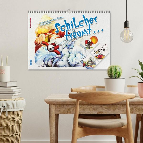 Produktbild: Schilcher tr&auml;umt ... (Wandkalender 2026 DIN A3 quer), CALVENDO Monatskalender