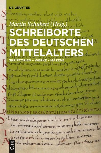 Produktbild: Schreiborte des deutschen Mittelalters