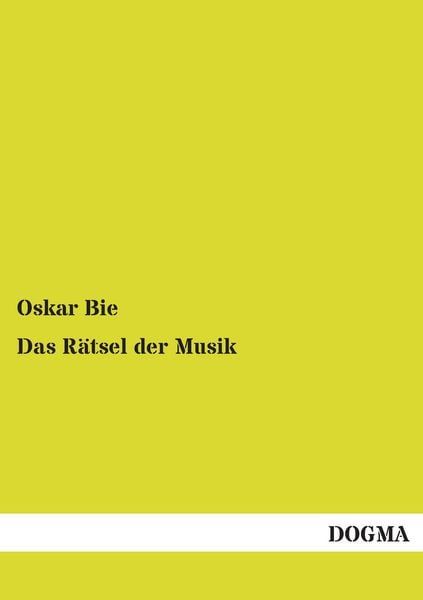 Produktbild: Das R&auml;tsel der Musik