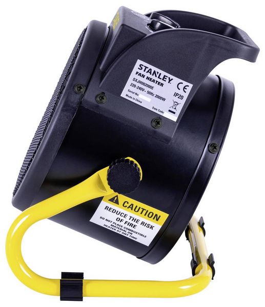 Produktbild: STANLEY SXJH002000E Heizger&auml;t 2000W 20m&sup2; Schwarz/Gelb