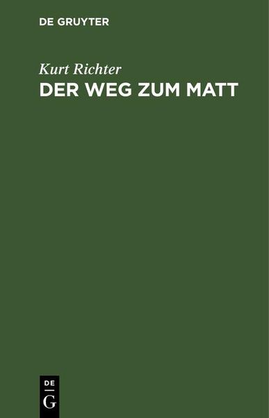 Produktbild: Der Weg zum Matt