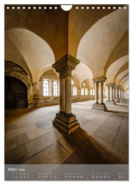 Produktbild: Kloster Maulbronn - Alte Mauern (Wandkalender 2026 DIN A4 hoch), CALVENDO Monatskalender