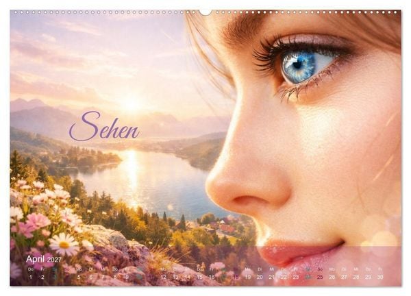 Produktbild: Sinnesmomente - Eine Reise durch die Wahrnehmung (Wandkalender 2027 DIN A2 quer), CALVENDO Monatskalender