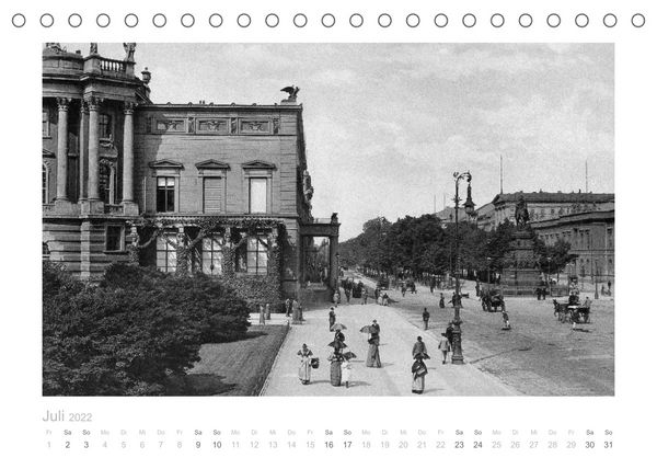 Produktbild: Unter den Linden - Der Berliner Prachtboulevard (Tischkalender 2022 DIN A5 quer)