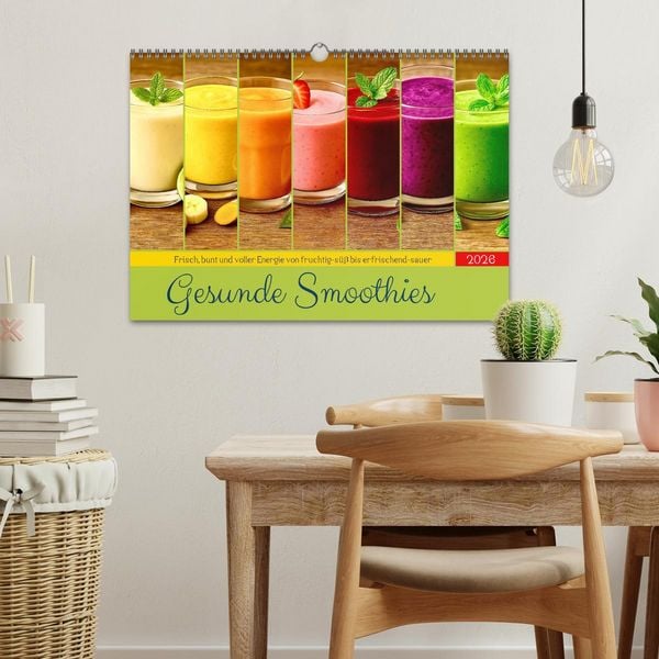 Produktbild: Gesunde Smoothies (Wandkalender 2026 DIN A3 quer), CALVENDO Monatskalender