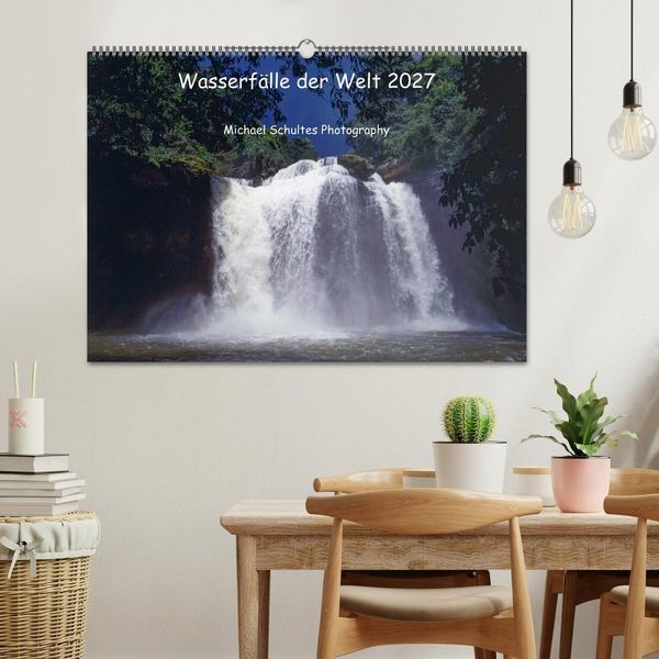 Produktbild: Wasserf&auml;lle der Welt 2027 (Wandkalender 2027 DIN A2 quer), CALVENDO Monatskalender