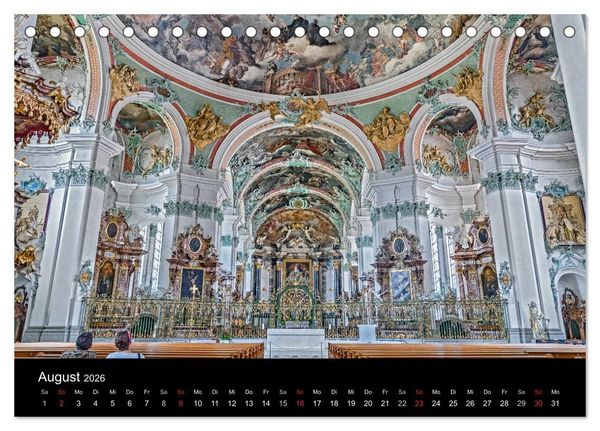 Produktbild: Von Schaffhausen zum S&auml;ntis (Tischkalender 2026 DIN A5 quer), CALVENDO Monatskalender