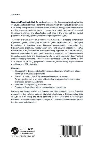 Produktbild: Bayesian Modeling in Bioinformatics