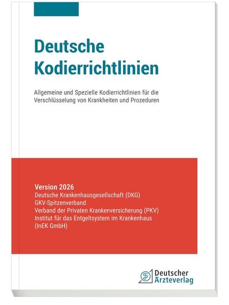 Produktbild: Deutsche Kodierrichtlinien Version 2026