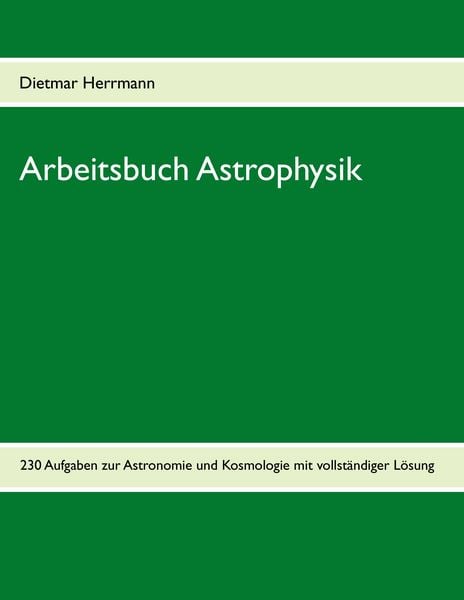 Produktbild: Arbeitsbuch Astrophysik
