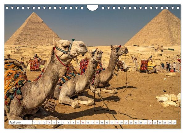 Produktbild: Nordafrika - &Auml;gypten (Wandkalender 2027 DIN A4 quer), CALVENDO Monatskalender