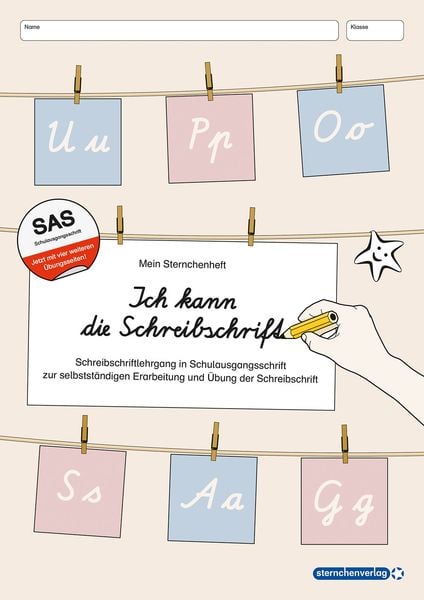 Produktbild: Ich kann die Schreibschrift - Schreiblehrgang - Schulausgangsschrift - Mit vier weiteren &Uuml;bungsseiten