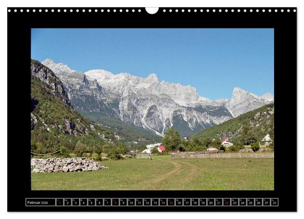 Produktbild: Der Norden Albaniens (Wandkalender 2026 DIN A3 quer), CALVENDO Monatskalender