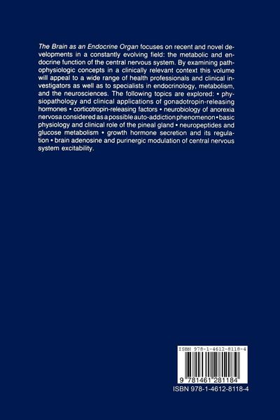 Produktbild: The Brain as an Endocrine Organ