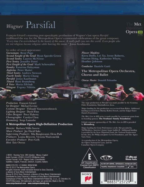 Produktbild: Richard Wagner - Parsifal