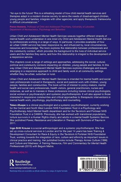 Produktbild: Urban Child and Adolescent Mental Health Services