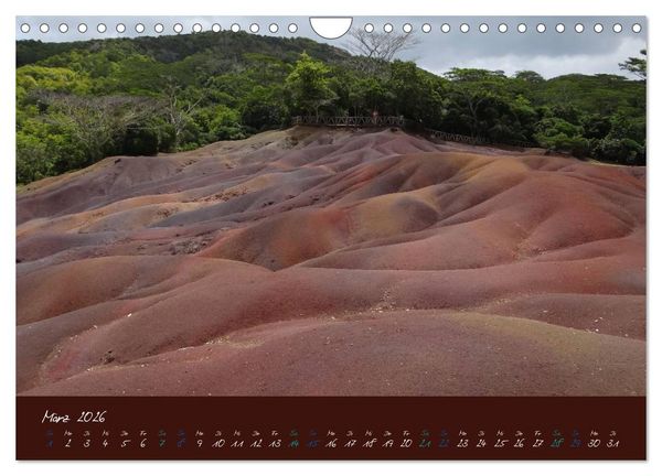 Produktbild: Indische Perle - Mauritius (Wandkalender 2026 DIN A4 quer), CALVENDO Monatskalender