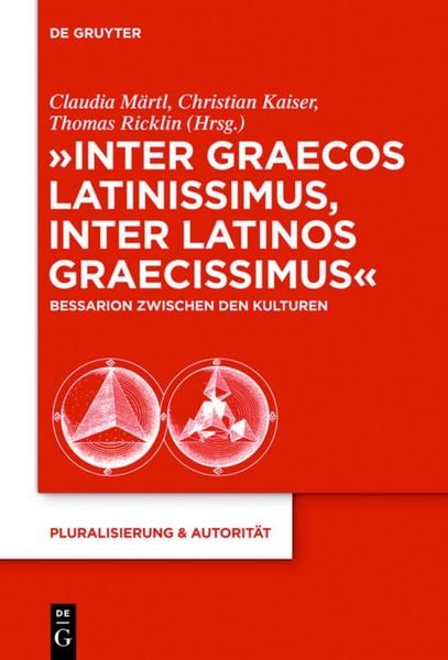 Produktbild: Inter graecos latinissimus, inter latinos graecissimus