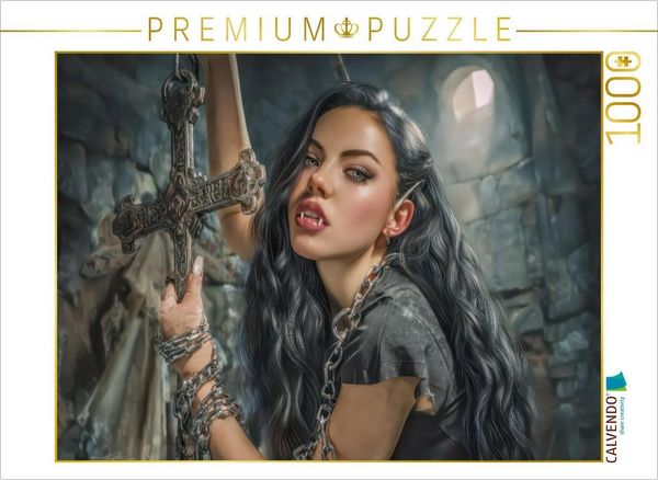 CALVENDO Puzzle Vampire | 1000 Teile Lege-Größe 64x48cm Foto-Puzzle für glückliche Stunden