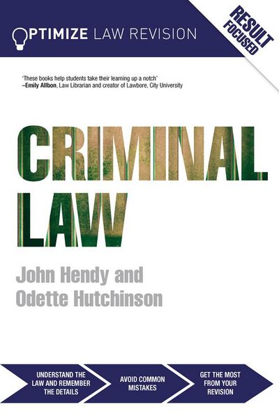 Produktbild: Optimize Criminal Law