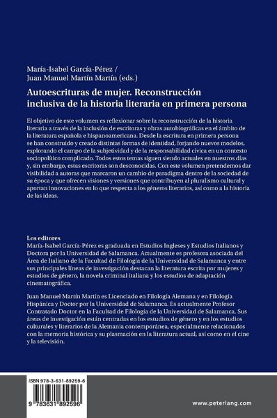 Produktbild: Autoescrituras de mujer. Reconstrucci&oacute;n inclusiva de la historia literaria en primera persona