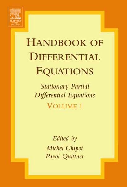 Produktbild: HANDBK OF DIFFERENTIAL EQUATIO