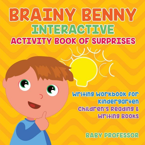 Produktbild: Brainy Benny Interactive Activity Book of Surprises - Writing Workbook for Kindergarten | Children's Reading & Writing Books