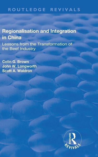 Produktbild: Regionalisation and Integration in China